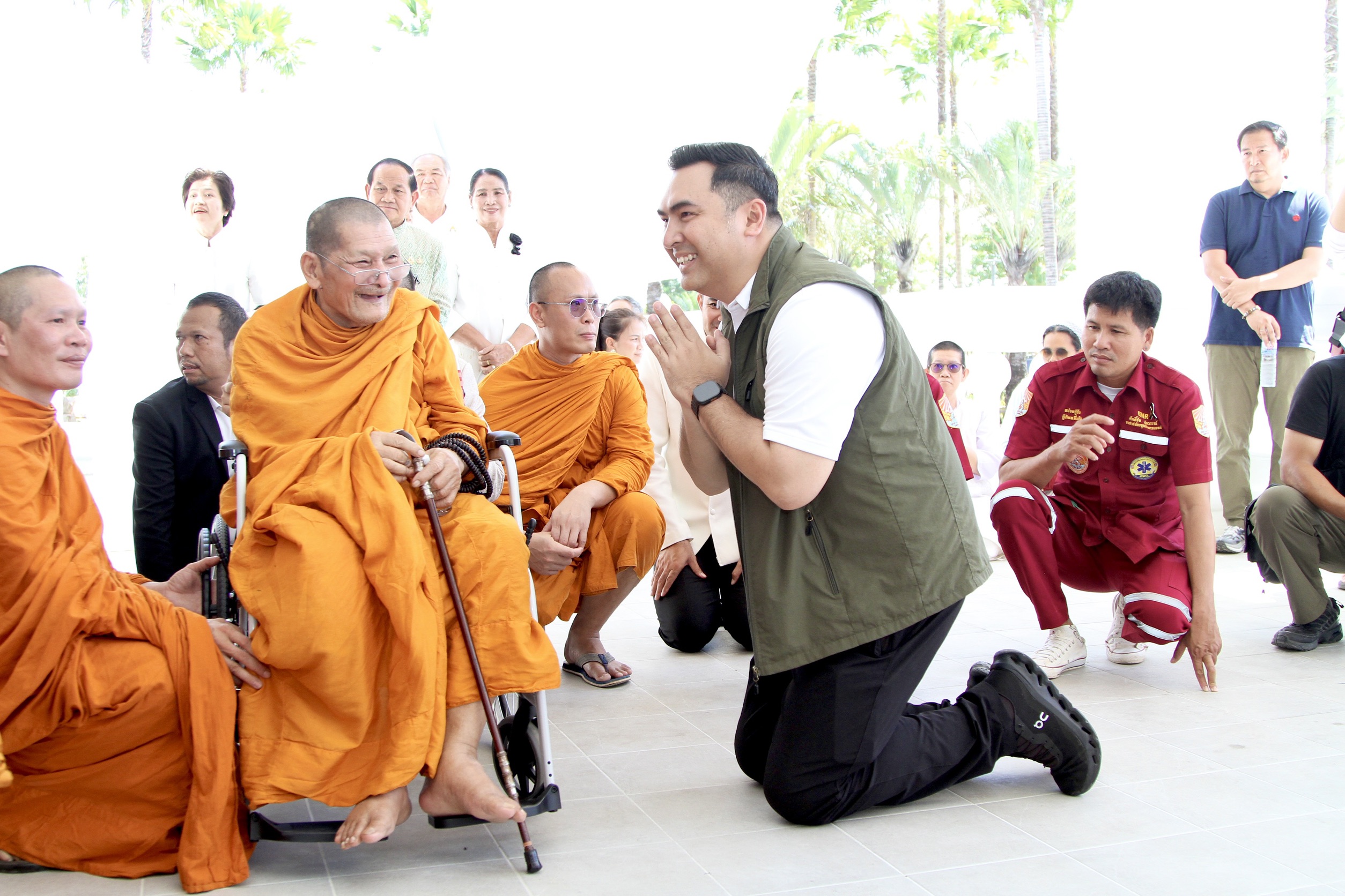 title - รองเลขาธิการ ส.ป.ก. ร่วมคณะ รมช.เกษตรฯ ทำบุญงานพืชสวนโลก พร้อมลงพื้นที่ตรวจเยี่ยม ส.ป.ก.อุดรธานี